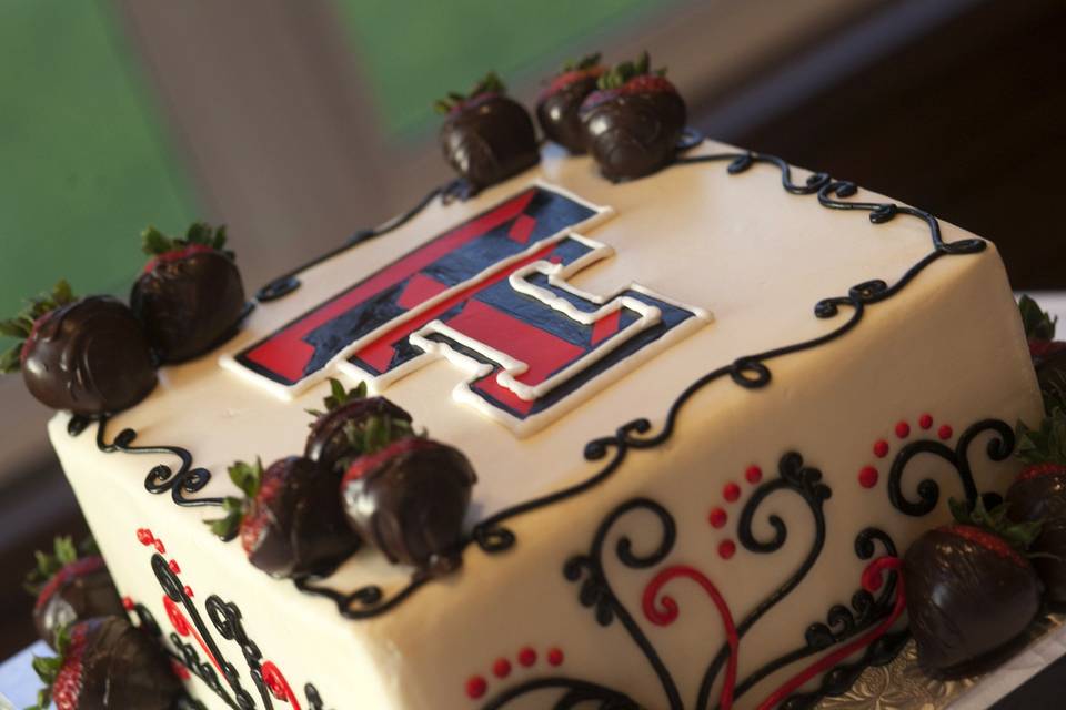 Texas Tech Groom's cake