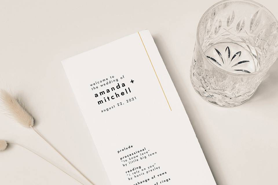 Wedding Programs