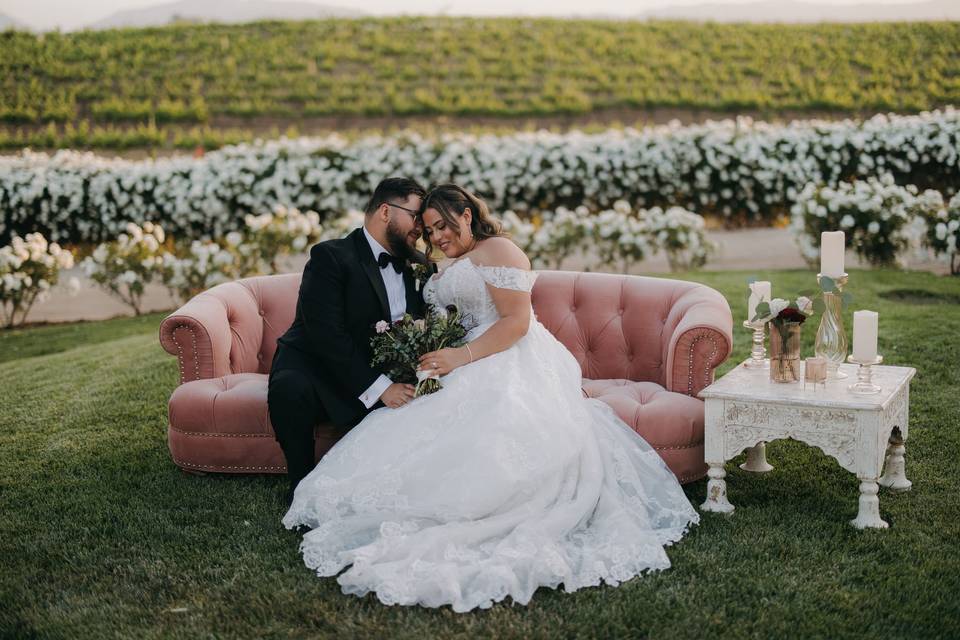 First Kiss as a married couple