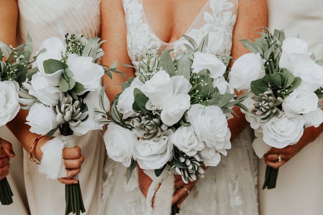 White flowers