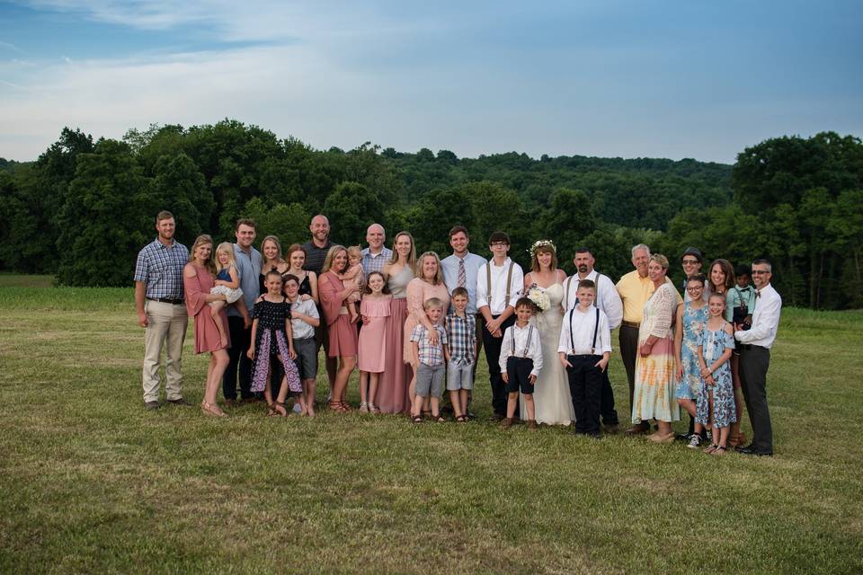 Full bridal family