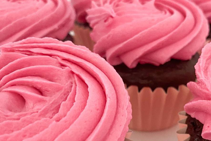 Pink Flamingo  Cupcakes