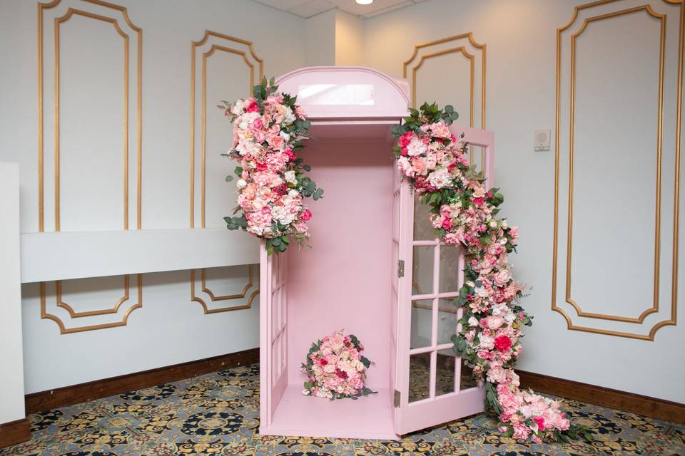 Phone Booth Guest Book