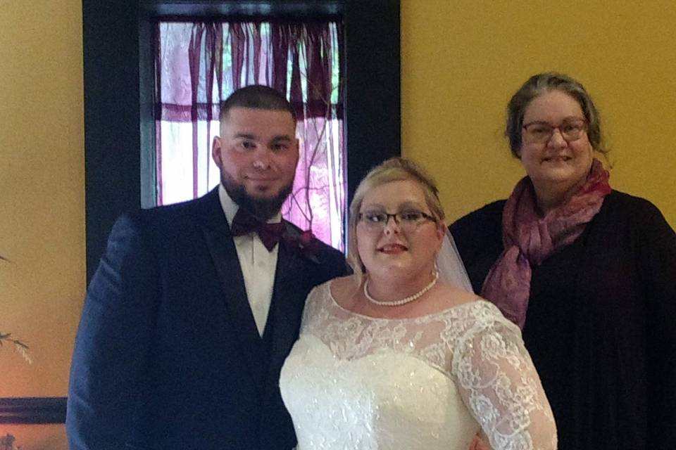 Photo with the newlyweds