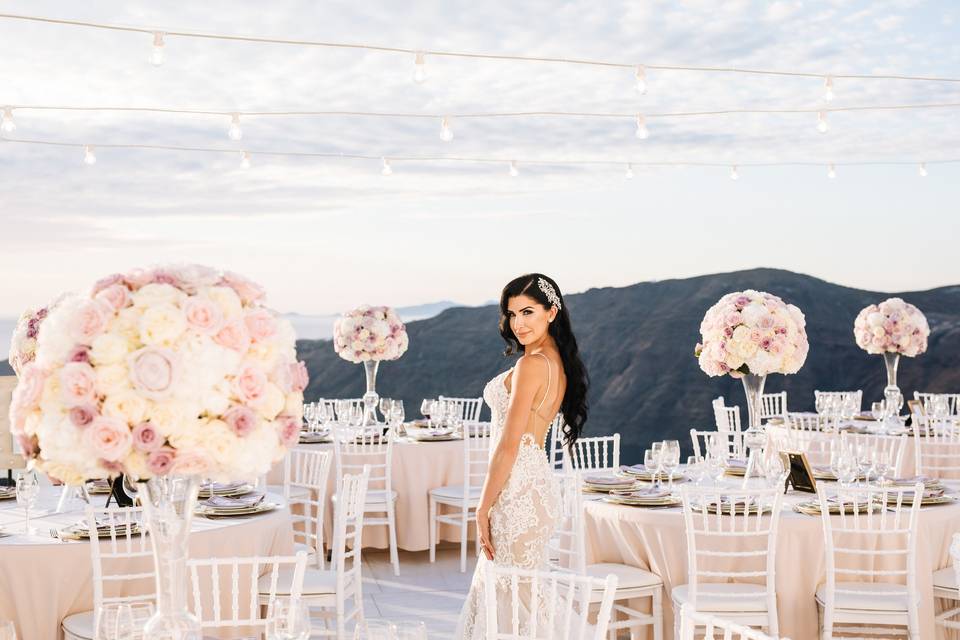 Boho Chic Wedding Santorini - 5 Best Ideas! - Santorini Wedding Flowers