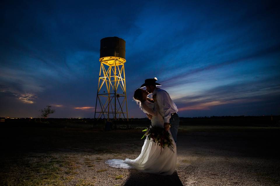 Couple kissing