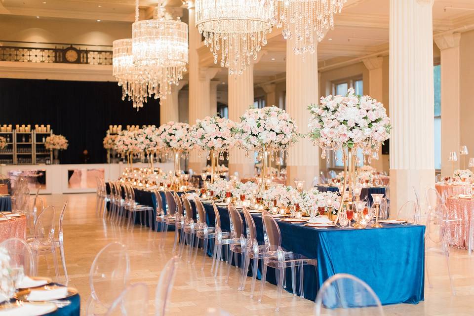 Elegant wedding venue