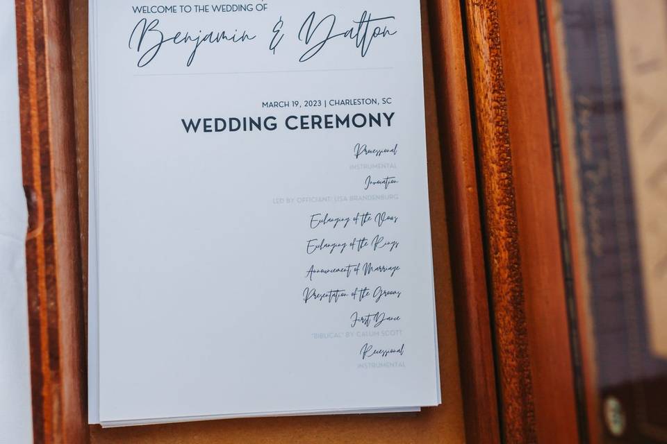 Charleston, SC Wedding
