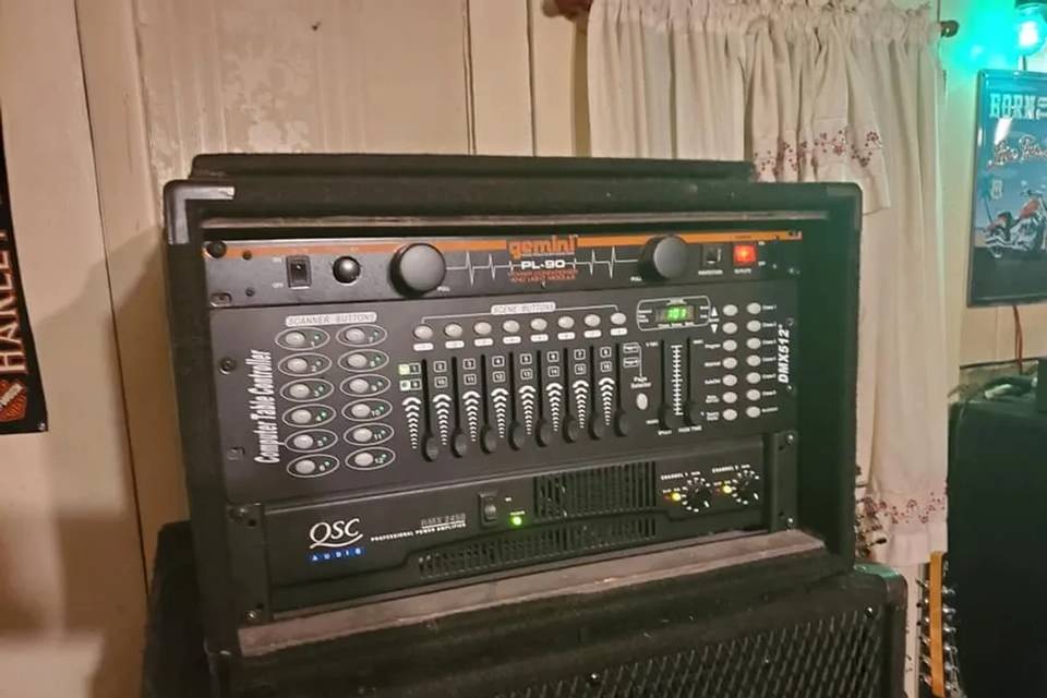 Light Board and Power Amp