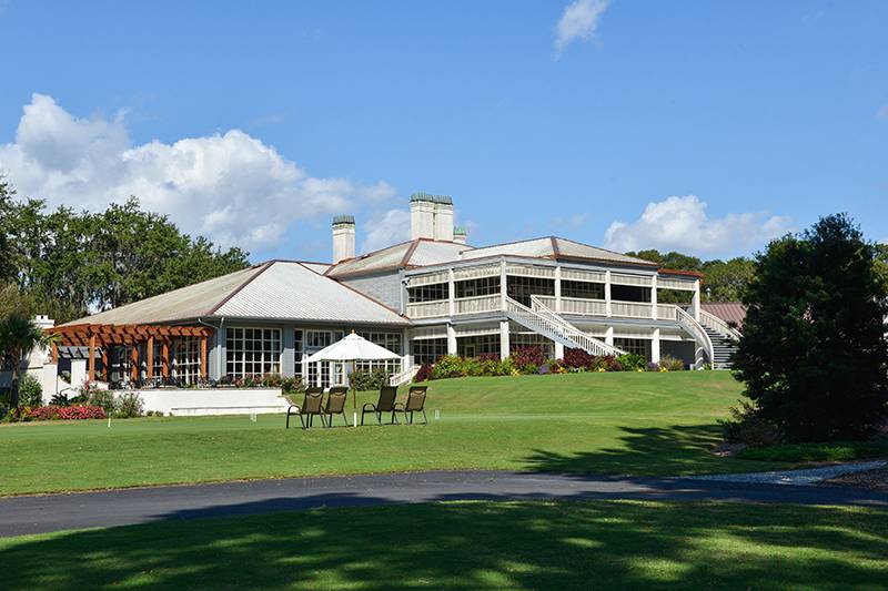 Clubhouse and Jenkins Lawn