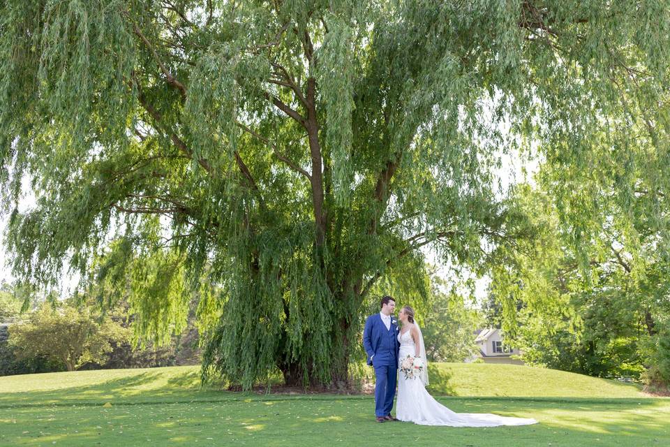 Bride and groom