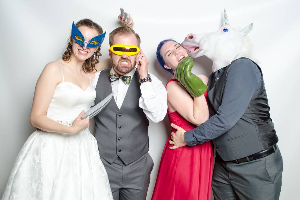 Superhero masks - Ronn's Photobooth