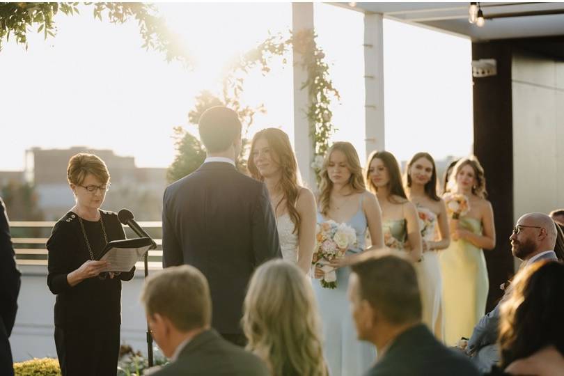 Bridesmaid bouquets