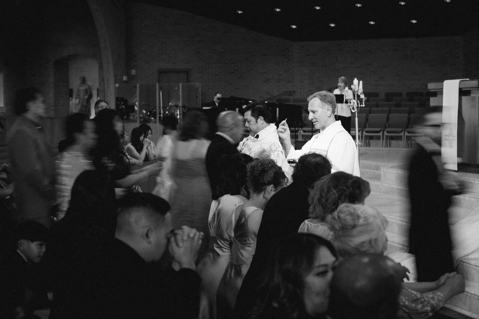 A Houston wedding