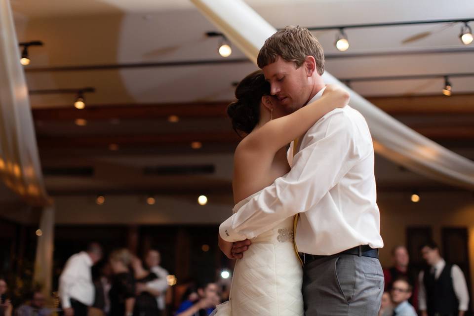 Couple dancing