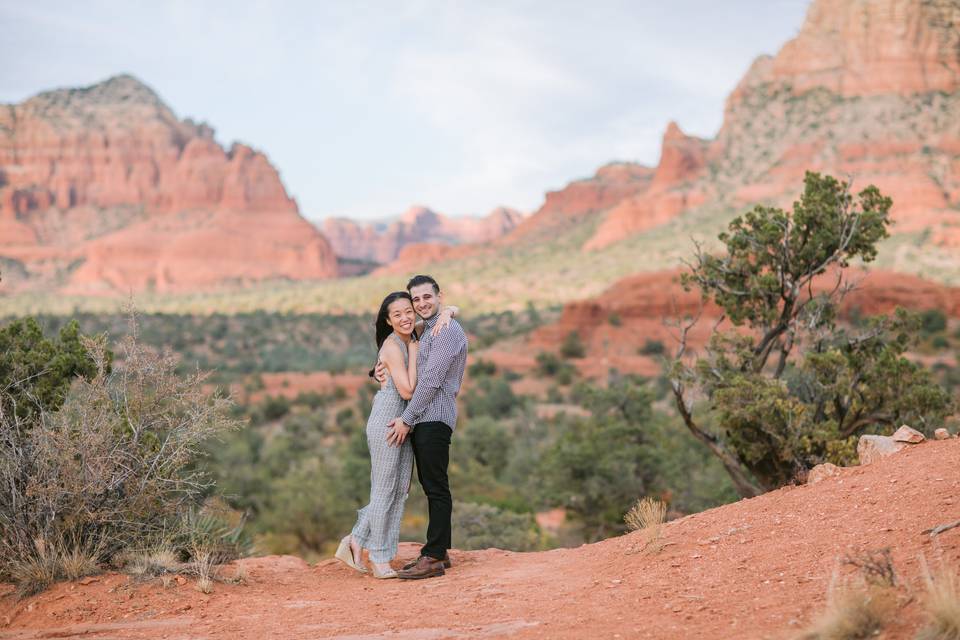 Sedona engagement photographer