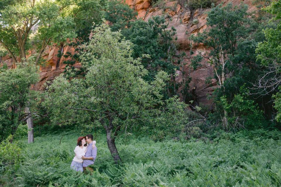 Engagement photos Sedona