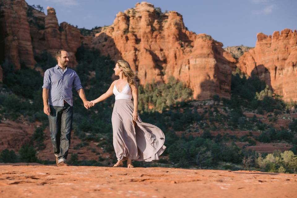 Sedona engagement photos