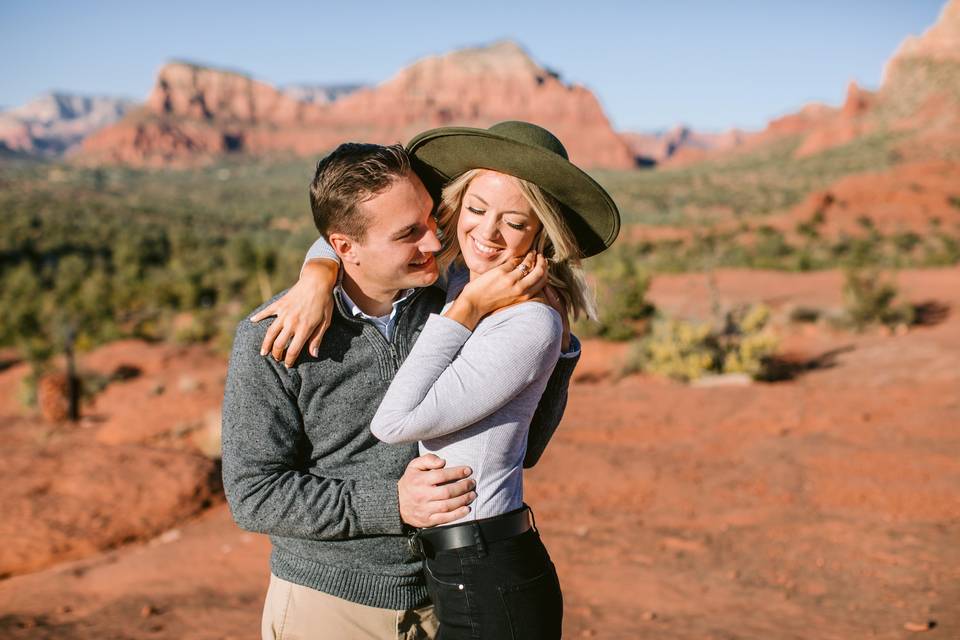 Engagement photography Sedona