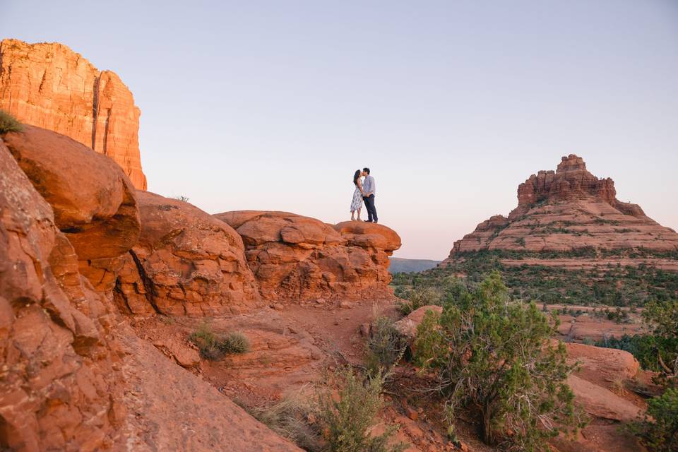 Sedona engagement photos