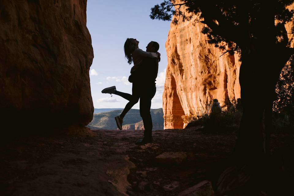 Sedona engagement photos