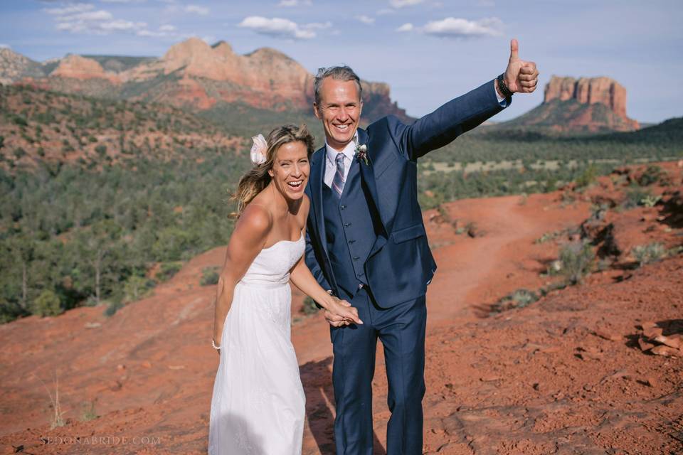 Elopement at Cathedral Rock