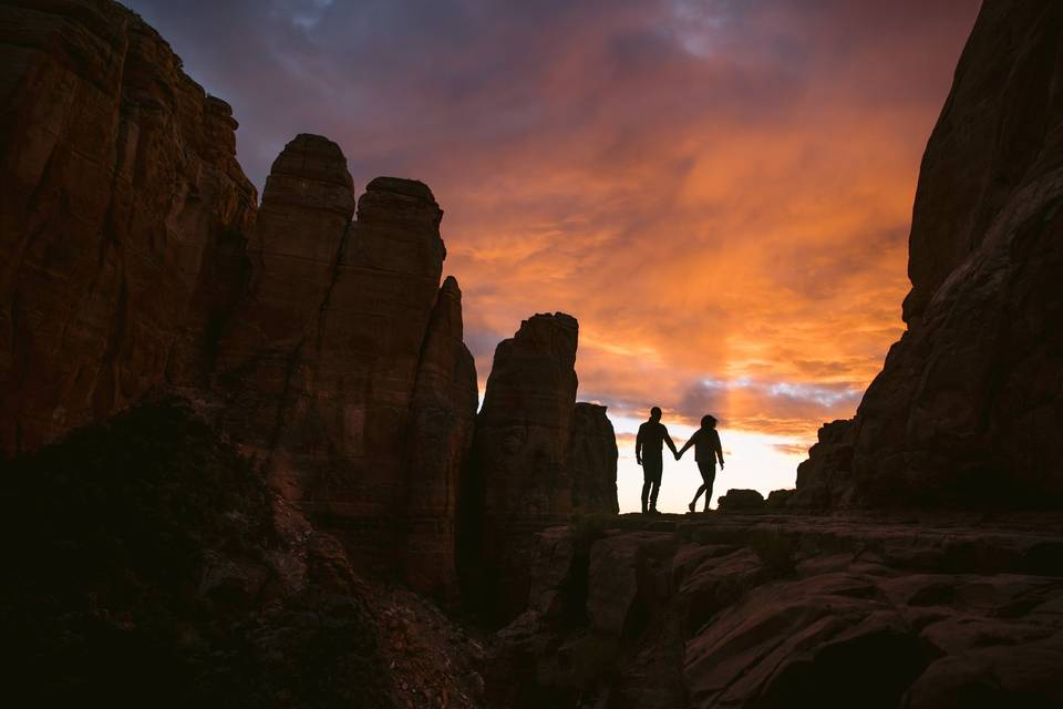 Sedona engagement photos