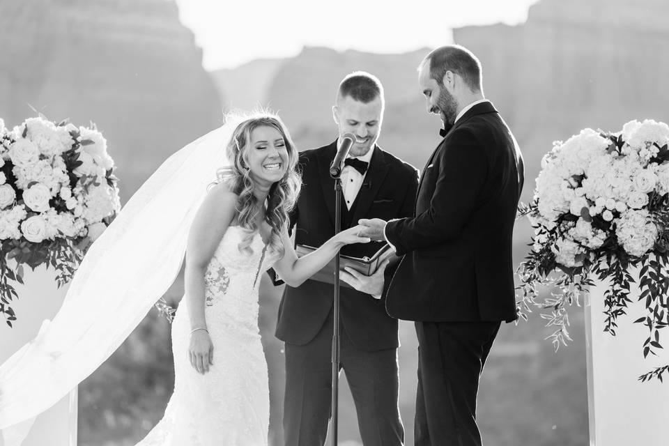 Seven Canyons Sedona wedding