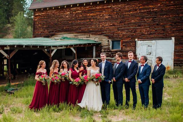 The couple with friends