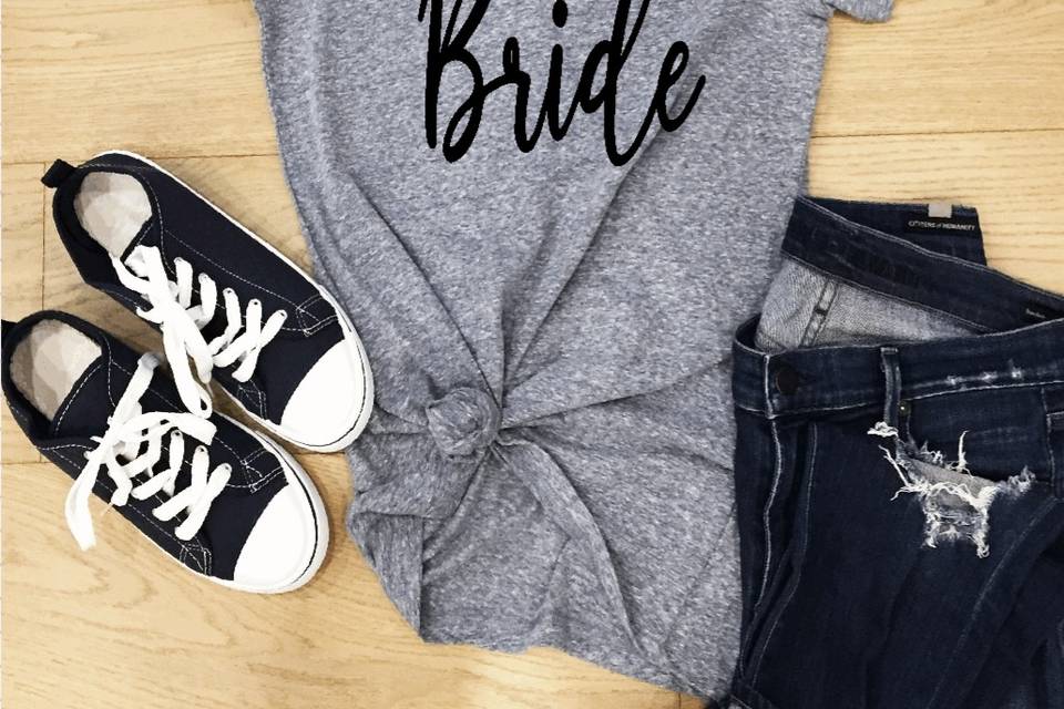 Bride Shirt-Customizable