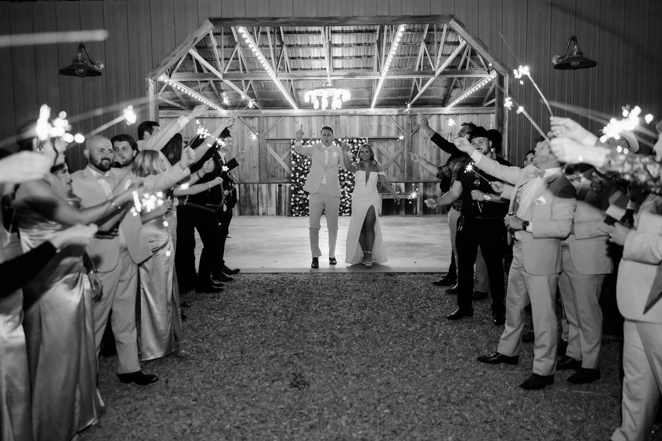 Sparkler Send Off