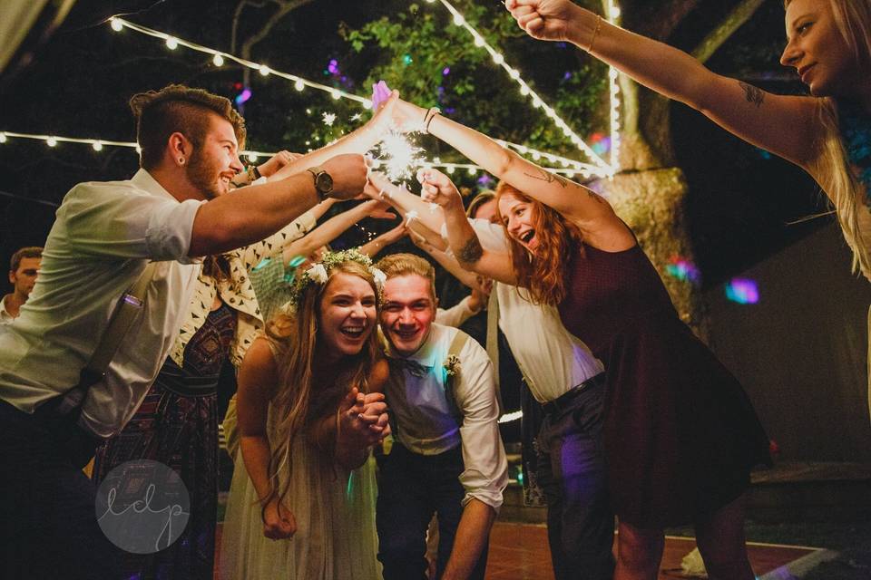Sparkler Send Off