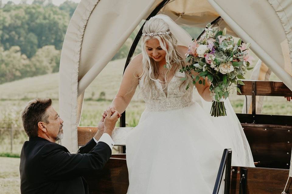 Covered Wagon Rental option