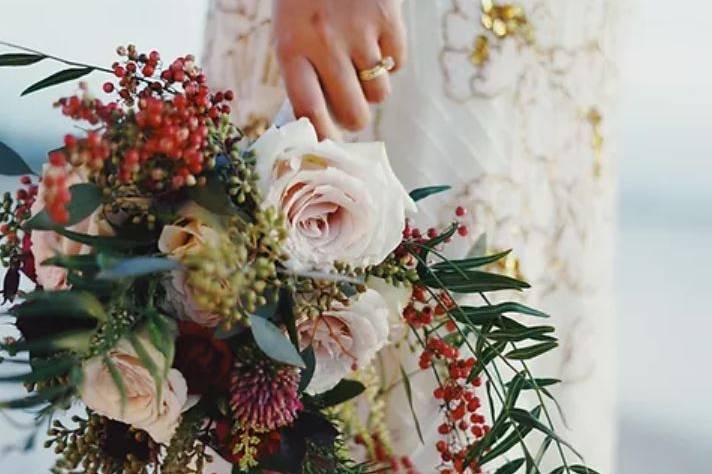 Bold floral bouquet