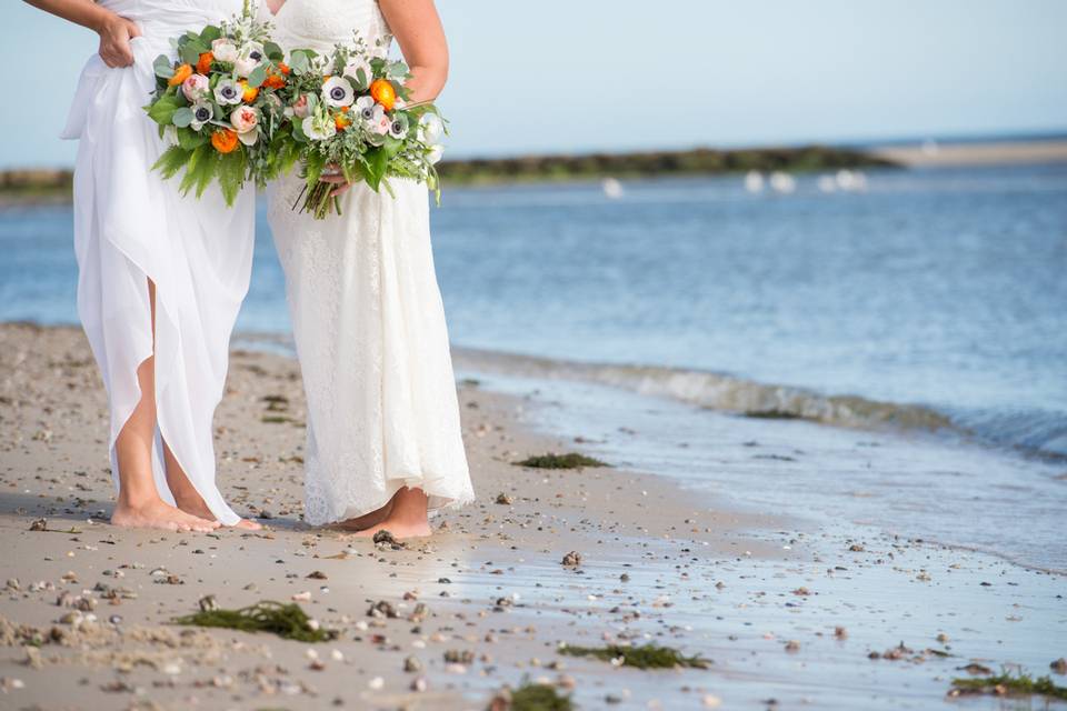 Cape Cod beach wedding