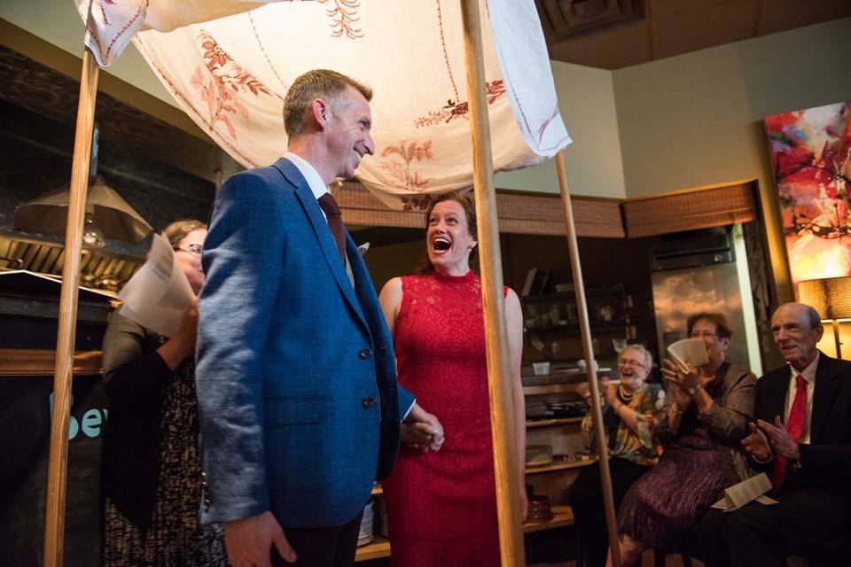 Just married!