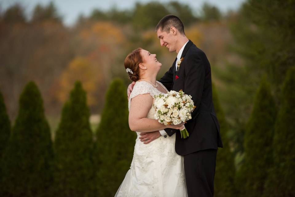 Late fall wedding