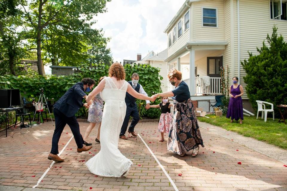 Backyard Hora dance