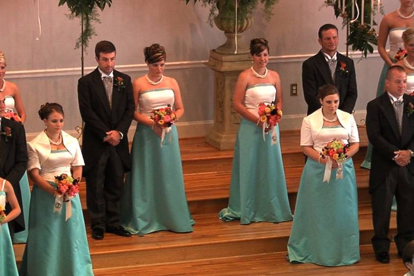 During ceremony