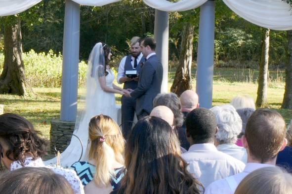 Wedding ceremony frame
