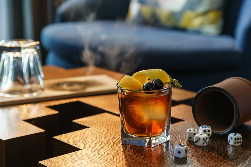 Smoke infused cocktails