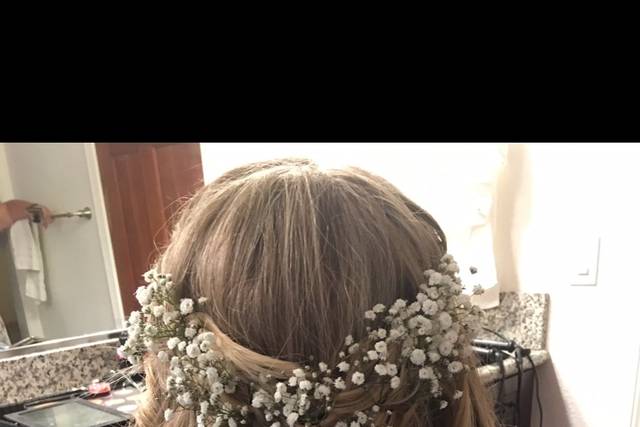 Waves and flowers