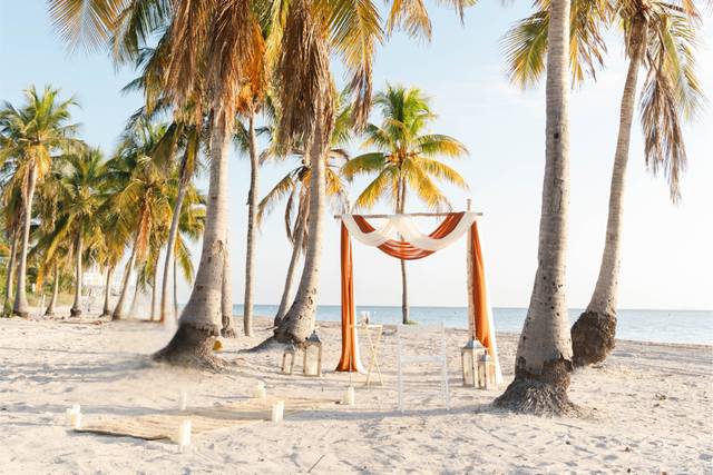 Beach Wedding - Key Biscayne