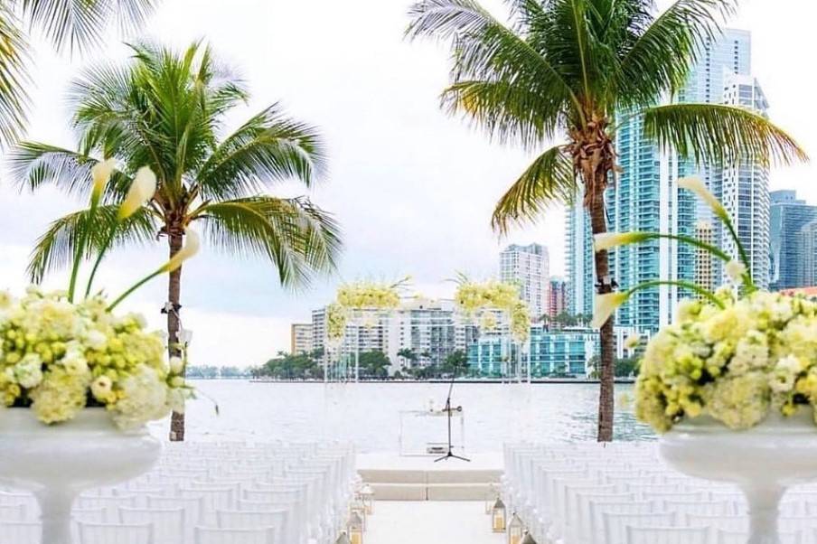 Outdoor ceremony