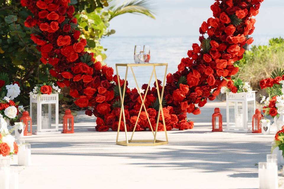 Beach Wedding - Crandon Park