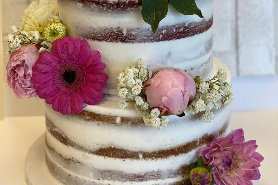 Naked cake