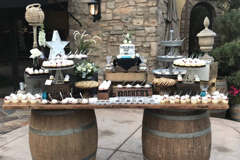 Dessert table