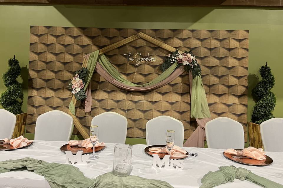 Event setup
