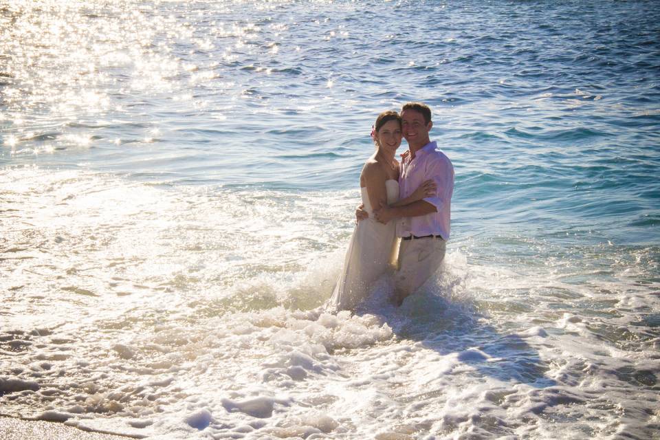 Trash the dress elegance