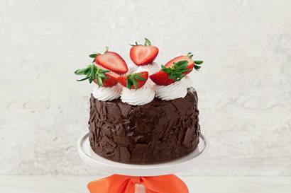 Chocolate Cake & Fresh Berries